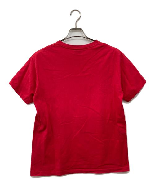 stussy（ステューシー）stussy (ステューシー) プリントTシャツ レッド サイズ:Mの古着・服飾アイテム