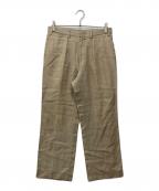 POLO RALPH LAURENポロ・ラルフローレン）の古着「リネンパンツ」｜ベージュ