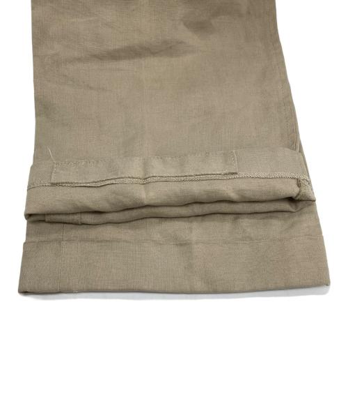 POLO RALPH LAUREN（ポロ・ラルフローレン）POLO RALPH LAUREN (ポロ・ラルフローレン) リネンパンツ ベージュ サイズ:82の古着・服飾アイテム