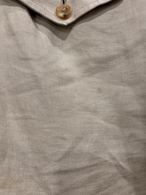 POLO RALPH LAUREN（ポロ・ラルフローレン）POLO RALPH LAUREN (ポロ・ラルフローレン) リネンパンツ ベージュ サイズ:82の古着・服飾アイテム