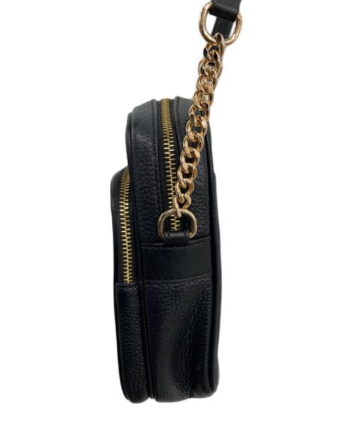 MICHAEL KORS（マイケル・コース）MICHAEL KORS (マイケル・コース) ショルダーバッグ ブラックの古着・服飾アイテム