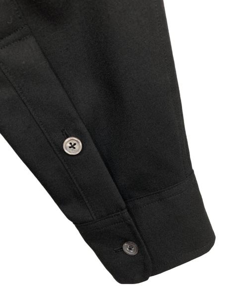 cornier（コルニエ）Cornier (コルニエ) シャツワンピース ブラック サイズ:Mの古着・服飾アイテム
