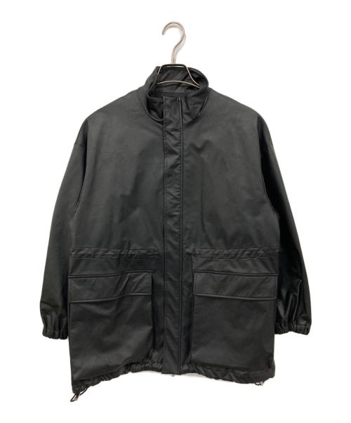 Curensology（カレンソロジー）Curensology (カレンソロジー) フェイクレザーコート ブラック サイズ:FREEの古着・服飾アイテム