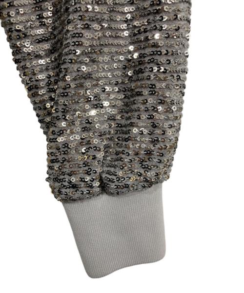 HERNO（ヘルノ）HERNO (ヘルノ) ボンバージャケット シルバー×グレー サイズ:40の古着・服飾アイテム