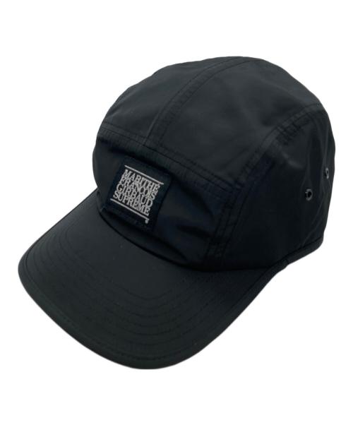 MARITHE+FRANCOIS GIRBAUD（マリテフランソワジルボー）MARITHE+FRANCOIS GIRBAUD (マリテフランソワジルボー) Supreme (シュプリーム) キャップ ブラックの古着・服飾アイテム