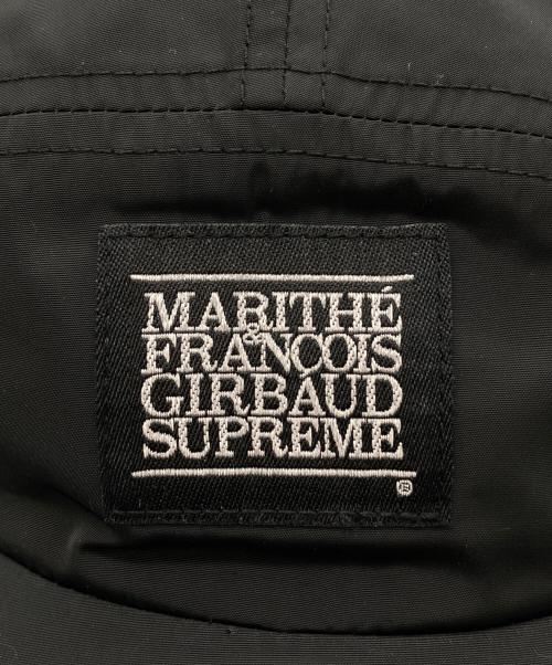 MARITHE+FRANCOIS GIRBAUD（マリテフランソワジルボー）MARITHE+FRANCOIS GIRBAUD (マリテフランソワジルボー) Supreme (シュプリーム) キャップ ブラックの古着・服飾アイテム