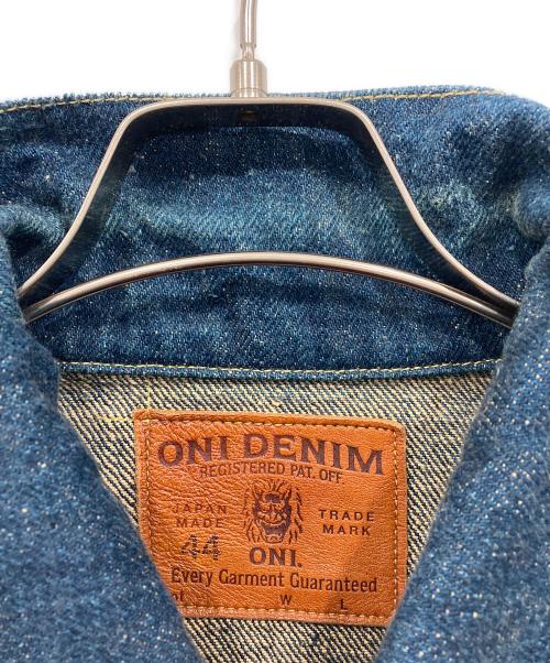 ONI DENIM（オニデニム）ONI DENIM (オニデニム) 20oz シークレットデニム 3rd TYPE JKT インディゴ サイズ:44の古着・服飾アイテム