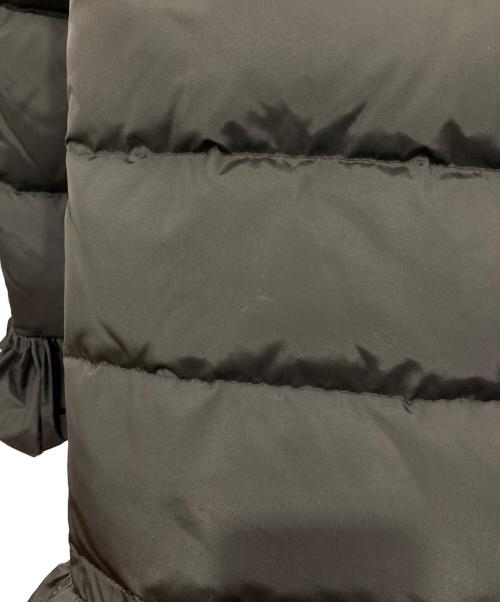 MONCLER（モンクレール）MONCLER (モンクレール) SERRE / フリルダウンジャケット ダークグリーン サイズ:00の古着・服飾アイテム