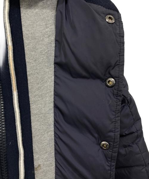 MONCLER（モンクレール）MONCLER (モンクレール) ダウンジャケット ネイビー サイズ:4の古着・服飾アイテム