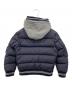 MONCLER (モンクレール) ダウンジャケット ネイビー サイズ:4：12000円