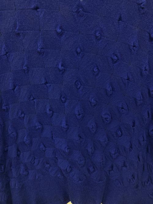 ambi.MAX（アンビマックス）ambi.MAX (アンビマックス) ニットカーディガン ブルー サイズ:Freeの古着・服飾アイテム