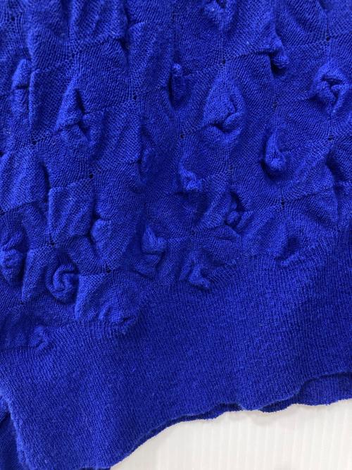 ambi.MAX（アンビマックス）ambi.MAX (アンビマックス) ニットカーディガン ブルー サイズ:Freeの古着・服飾アイテム