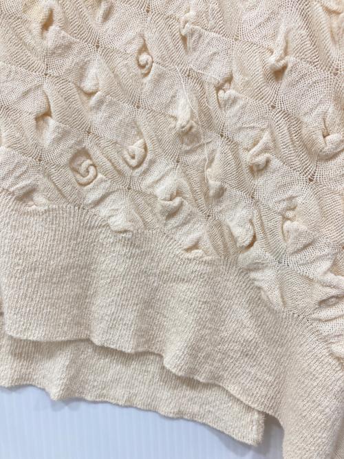 ambi.MAX（アンビマックス）ambi.MAX (アンビマックス) ニットカーディガン アイボリー サイズ:Freeの古着・服飾アイテム