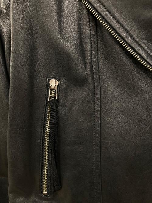 JILL STUART（ジルスチュアート）JILL STUART (ジルスチュアート) ダブルライダースジャケット ブラック サイズ:Sの古着・服飾アイテム