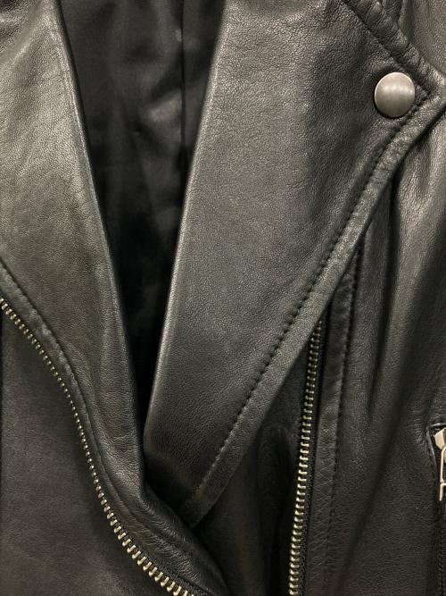 JILL STUART（ジルスチュアート）JILL STUART (ジルスチュアート) ダブルライダースジャケット ブラック サイズ:Sの古着・服飾アイテム