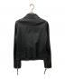 JILL STUART (ジルスチュアート) ダブルライダースジャケット ブラック サイズ:S：6000円
