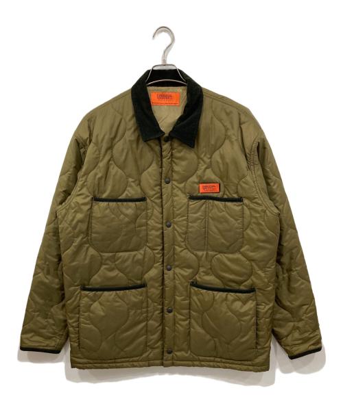 UNIVERSAL OVERALL（ユニバーサルオーバーオール）UNIVERSAL OVERALL (ユニバーサルオーバーオール) BEAMS (ビームス) キルティングジャケット カーキ サイズ:XLの古着・服飾アイテム