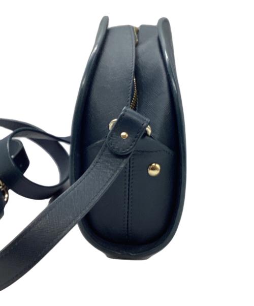 A.P.C.（アーペーセー）A.P.C. (アーペーセー) ハーフムーンバッグ ネイビーの古着・服飾アイテム