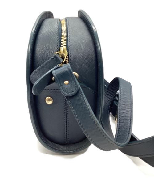 A.P.C.（アーペーセー）A.P.C. (アーペーセー) ハーフムーンバッグ ネイビーの古着・服飾アイテム