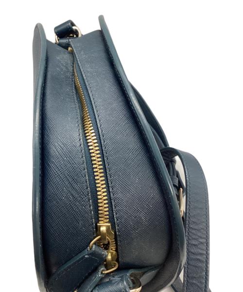 A.P.C.（アーペーセー）A.P.C. (アーペーセー) ハーフムーンバッグ ネイビーの古着・服飾アイテム