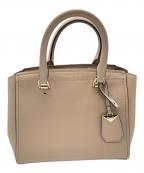 MICHAEL KORSマイケル・コース）の古着「ベニング ミディアム レザー サッチェル」｜ベージュ