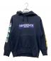 LOOPWHEELER（ループウィラー）の古着「コラボパーカー」｜ネイビー