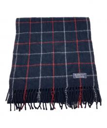 Burberry's（バーバリーズ）の古着「カシミヤマフラー」｜ネイビー
