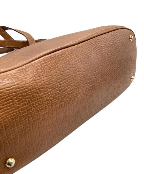 LOEWE（ロエベ）LOEWE (ロエベ) レザートートバッグ ブラウンの古着・服飾アイテム