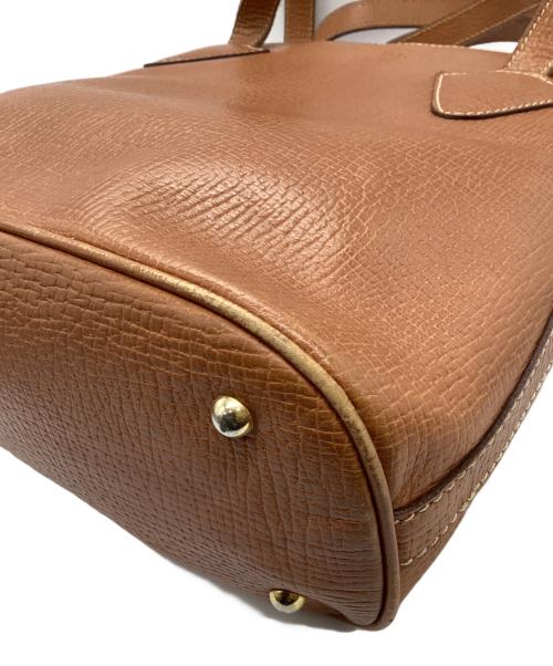 LOEWE（ロエベ）LOEWE (ロエベ) レザートートバッグ ブラウンの古着・服飾アイテム