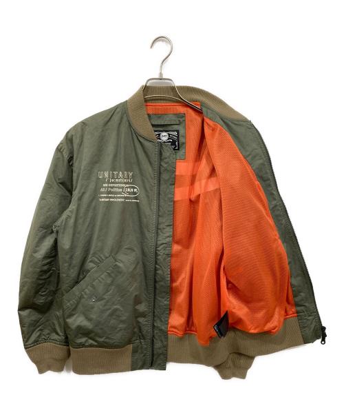 Denham（デンハム）Denham (デンハム) MA-1ジャケット グリーン サイズ:Mの古着・服飾アイテム