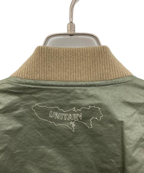 Denham（デンハム）Denham (デンハム) MA-1ジャケット グリーン サイズ:Mの古着・服飾アイテム