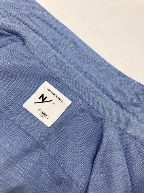 NEUTRALWORKS（ニュートラルワークス）NEUTRALWORKS (ニュートラルワークス) ボタンダウンシャツ ブルー サイズ:Lの古着・服飾アイテム