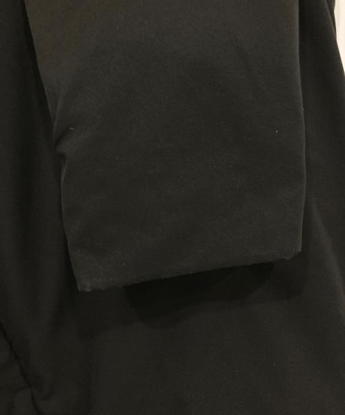 AKM Contemporary（エーケーエムコンテンポラリー）AKM Contemporary (エーケーエムコンテンポラリー) ダウンラップコート ブラック サイズ:Sの古着・服飾アイテム