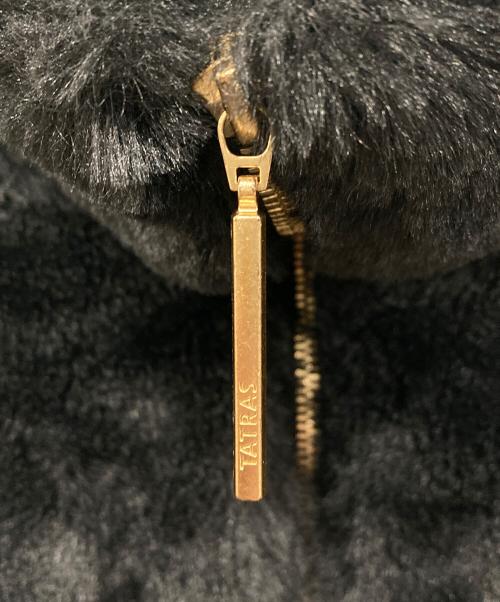 TATRAS（タトラス）TATRAS (タトラス) BARBRA エコファーブルゾン ブラック サイズ:01の古着・服飾アイテム