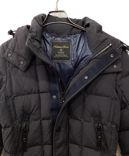 nano・universe（ナノ・ユニバース）nano・universe (ナノ・ユニバース) 西川ダウンジャケット ネイビー サイズ:Sの古着・服飾アイテム