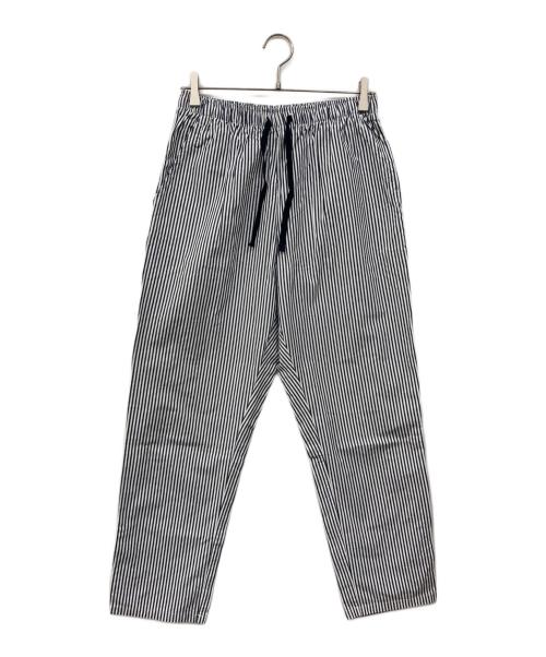 nest Robe（ネストローブ）nest Robe (ネストローブ) コットンストライブパンツ ブルー×ホワイト サイズ:-の古着・服飾アイテム