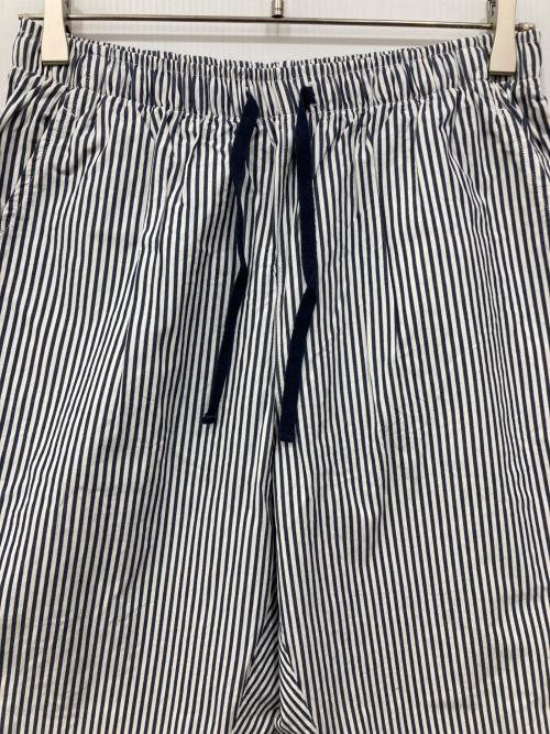 nest Robe（ネストローブ）nest Robe (ネストローブ) コットンストライブパンツ ブルー×ホワイト サイズ:-の古着・服飾アイテム