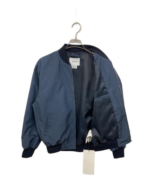 WTAPS（ダブルタップス）WTAPS (ダブルタップス) カレッジジャケット ネイビー サイズ:01の古着・服飾アイテム