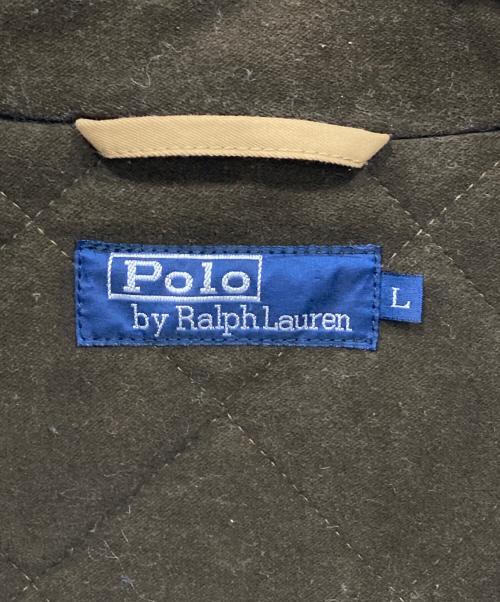 POLO RALPH LAUREN（ポロ・ラルフローレン）POLO RALPH LAUREN (ポロ・ラルフローレン) 中綿ジャケット ベージュ サイズ:Lの古着・服飾アイテム