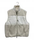 WILD THINGS×CONVERSE TOKYOワイルドシングス×コンバーストウキョウ）の古着「ボアベスト」｜アイボリー