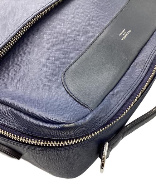 PELLE MORBIDA（ペッレモルビダ）PELLE MORBIDA (ペッレモルビダ) 4wayブリーフケース ネイビーの古着・服飾アイテム