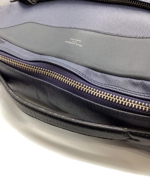 PELLE MORBIDA（ペッレモルビダ）PELLE MORBIDA (ペッレモルビダ) 4wayブリーフケース ネイビーの古着・服飾アイテム