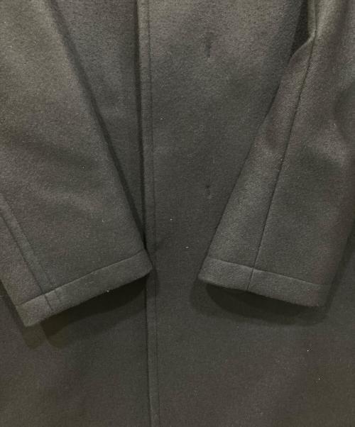 UNITED ARROWS（ユナイテッドアローズ）UNITED ARROWS (ユナイテッドアローズ) メルトン フーデッド レス コート ネイビー サイズ:Lの古着・服飾アイテム