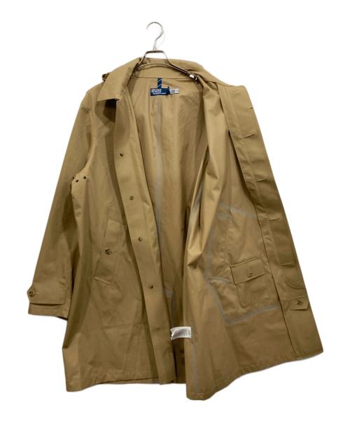 POLO RALPH LAUREN（ポロ・ラルフローレン）POLO RALPH LAUREN (ポロ・ラルフローレン) 2WAYフーデッドコート ベージュ サイズ:XLの古着・服飾アイテム