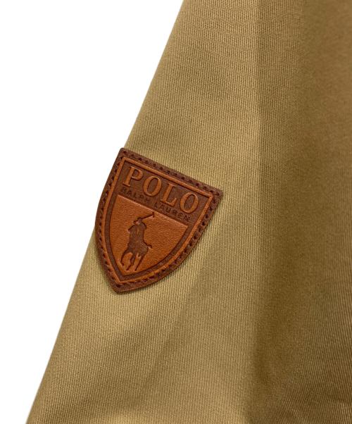 POLO RALPH LAUREN（ポロ・ラルフローレン）POLO RALPH LAUREN (ポロ・ラルフローレン) 2WAYフーデッドコート ベージュ サイズ:XLの古着・服飾アイテム