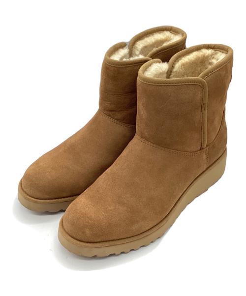 UGG（アグ）UGG (アグ) Kristinムートンブーツ ベージュ サイズ:24cmの古着・服飾アイテム