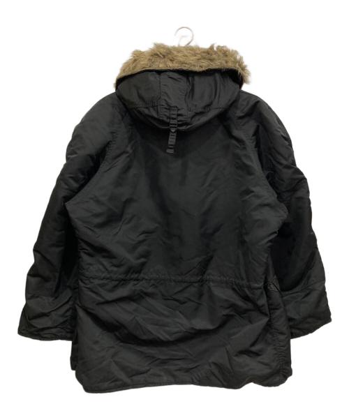 ALPHA（アルファ）ALPHA (アルファ) N-2Bフライトジャケット ブラック サイズ:Lの古着・服飾アイテム
