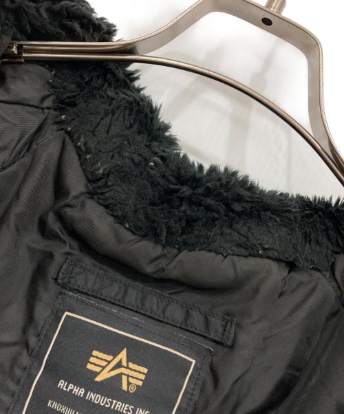 ALPHA（アルファ）ALPHA (アルファ) N-2Bフライトジャケット ブラック サイズ:Lの古着・服飾アイテム