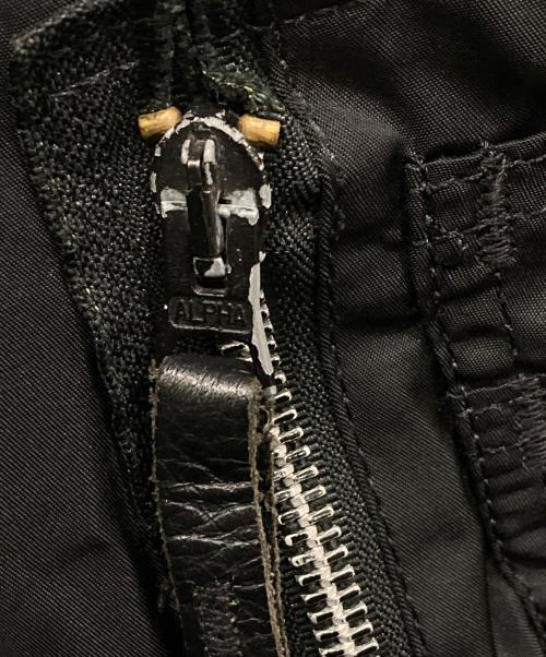 ALPHA（アルファ）ALPHA (アルファ) N-2Bフライトジャケット ブラック サイズ:Lの古着・服飾アイテム