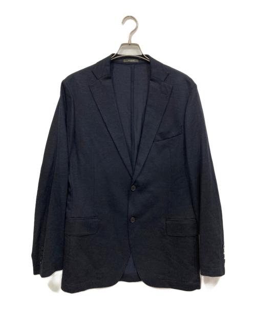 MACKINTOSH LONDON（マッキントッシュ ロンドン）MACKINTOSH LONDON (マッキントッシュ ロンドン) ハイツイストジャージージャケット ネイビー サイズ:40の古着・服飾アイテム